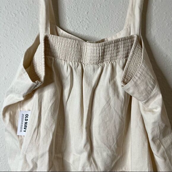 Old Navy Sleeveless Button Front Twill Swing Top Plus Size 3X - Picture 7 of 8